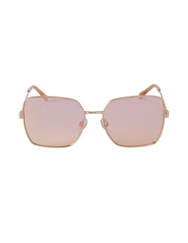 Dolce & Gabbana DG2242 12986F Square Shape Rosa Espejo Bronce