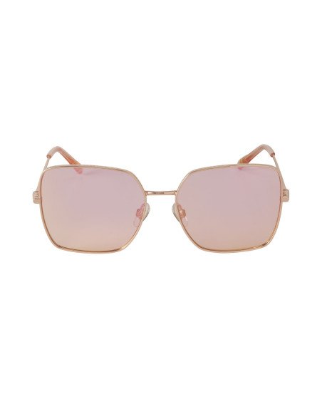 Dolce & Gabbana DG2242 12986F Square Shape Rosa Espejo Bronce