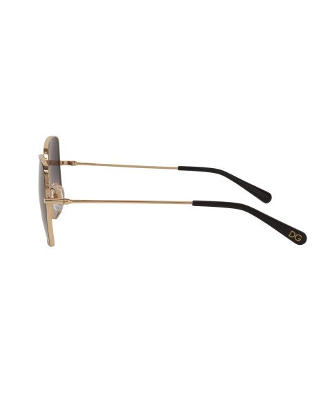 Dolce & Gabbana 1334/8G Square Shape Negro Degradado Dorado
