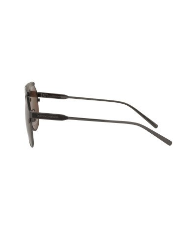 Dolce & Gabbana DG2257 1350/73 Aviator Cafe Gunmetal