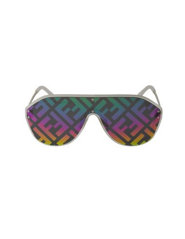 Fendi FF M0039/G/S F074/R3 New Aviator Grey Multicolor Mirrored