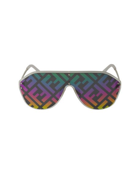 Fendi FF M0039/G/S F074/R3 New Aviator Grey Multicolor Mirrored