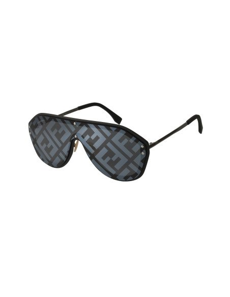 Fendi FF M0039/G/S V81/MD New Aviator Grey Black