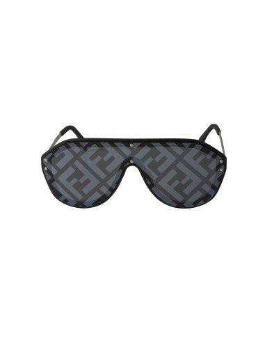 Fendi FF M0039/G/S V81/MD New Aviator Grey Black