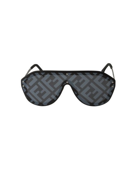 Fendi FF M0039/G/S V81/MD New Aviator Grey Black