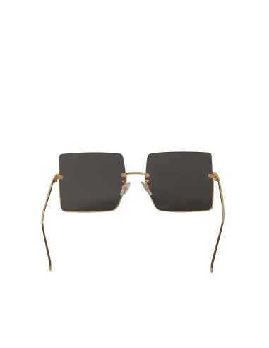 Fendi FF0401/S J5G Square Shape Gold Gray Original