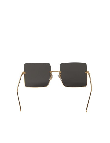 Fendi FF0401/S J5G Square Shape Gold Gray Original