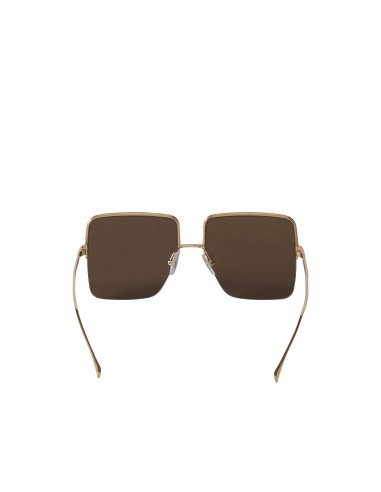 Fendi FF0422 DDB/3J Square Shape Cafe Espejo Dorado