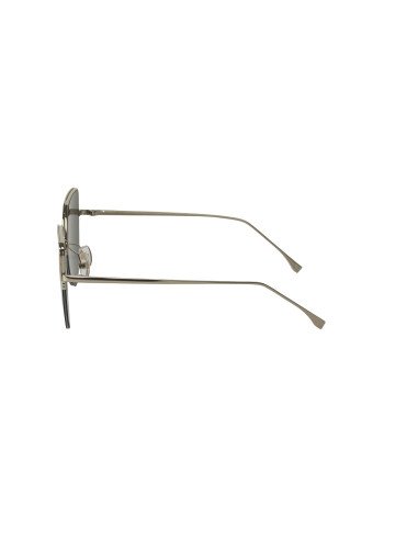 Fendi FF0423 DDB/A Eye Cat Shape Gris Espejo Plata