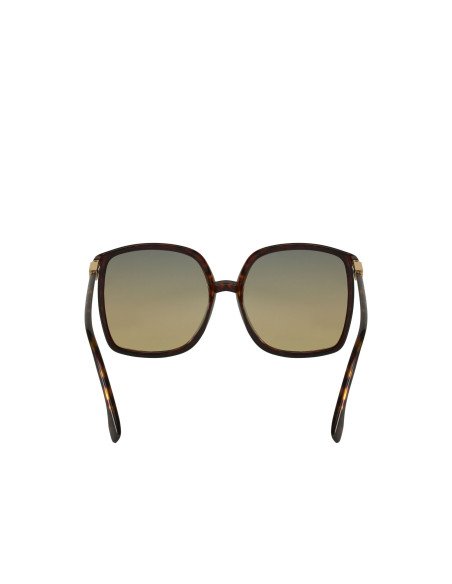 Fendi FF0431/G/S 086/GA Square Shape Cafe Degradado Carey