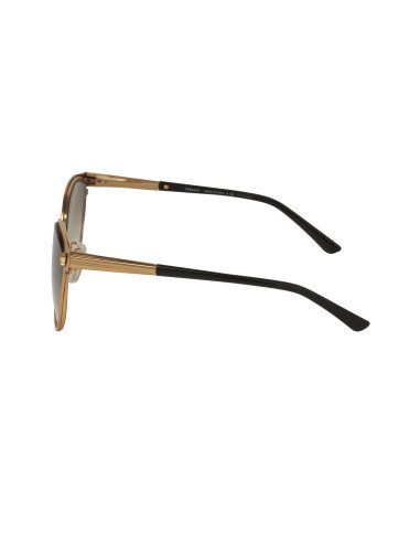 Versace Ve2168 1339/13 Round Metal Dorado Cafe degradado