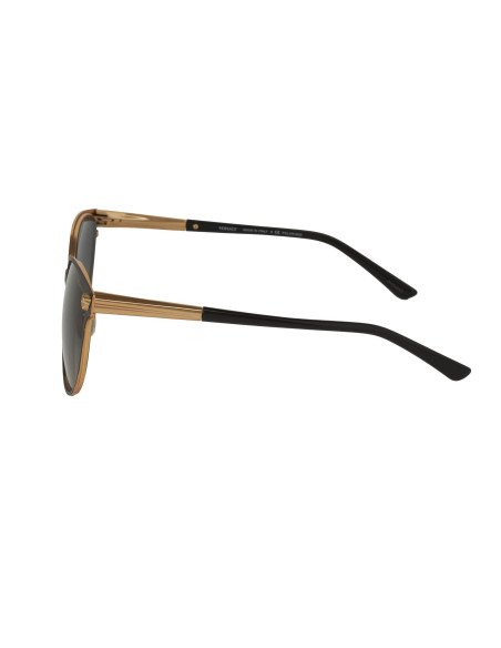 Versace Ve2168 1377/T3 Round Metal Dorado Negro Degradado | Sunnies.uno