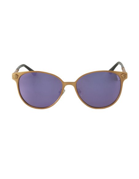 Versace Ve2168 1409/5R Round Metal Vino Espejo Dorado