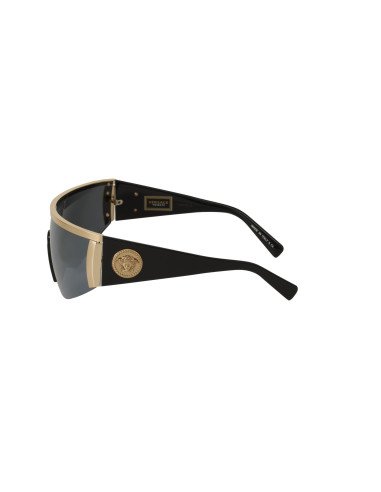 Versace VE2197 1252/6G Square Shape Plata Espejo Dorado