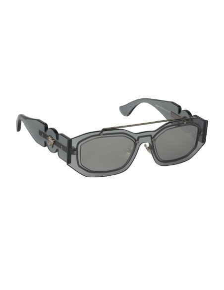 Versace VE2235 10016G Medusa Biggie Plata Espejo gris