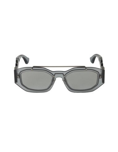 Versace VE2235 10016G Medusa Biggie Plata Espejo gris