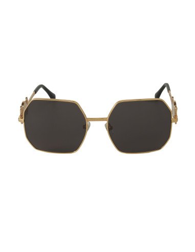 Versace VE2248 100287 Square Shape Gold Black