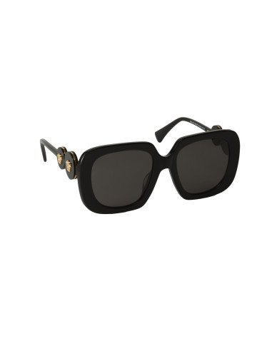 Versace VE4434 GB1/87 Medusa Square Shape Negro Dorado