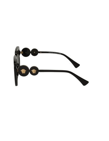 Versace VE4434 GB1/87 Medusa Square Shape Negro Dorado