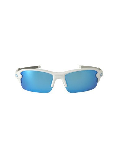 Oakley OJ9005 0659 Flak XS Polished White Prizm Deep Water Polarized