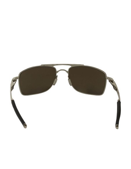 Oakley Oo4124 0957 Gauge 8 Polished Chrome Prizm Tungsten Polarized| Sunni...