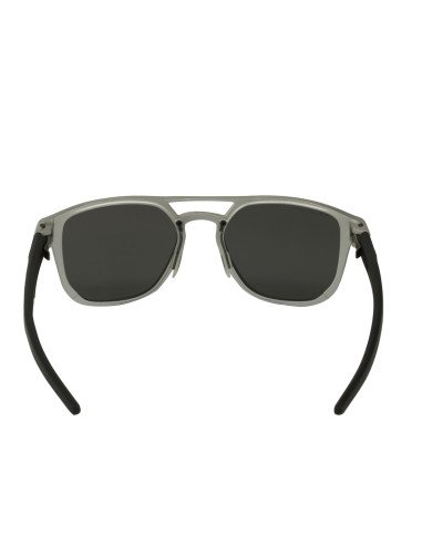 Oakley OO4128 0153 Latch Alpha Matte Silver Prizm Black Polarized