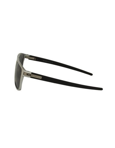 Oakley OO4128 0153 Latch Alpha Matte Silver Prizm Black Polarized