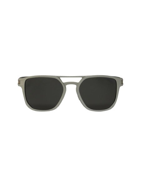 Oakley OO4128 0153 Latch Alpha Matte Silver Prizm Black Polarized