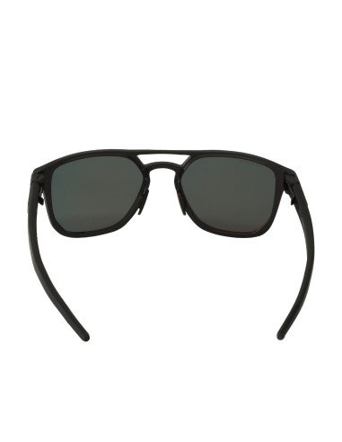 Oakley OO4128 0553 Latch Alpha Matte Black Prizm Ruby Polarized | S...