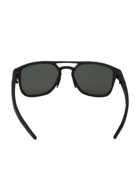 Oakley OO4128 0553 Latch Alpha Matte Black Prizm Ruby Polarized | S...