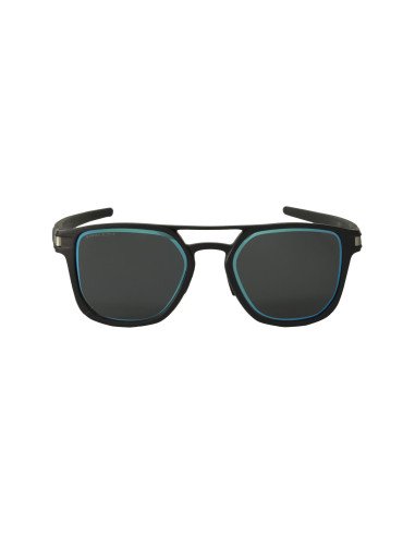 Oakley OO4128 0653 Latch Alpha Matte Black Frame Prizm Grey Origina...