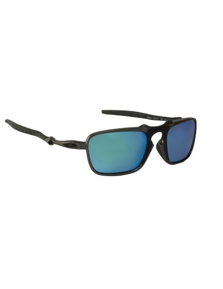 Oakley OO6020 04 Badman Sapphire Iridium Polarized Dark Plasma
