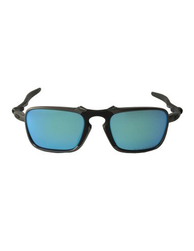 Oakley OO6020 04 Badman Sapphire Iridium Polarized Dark Plasma