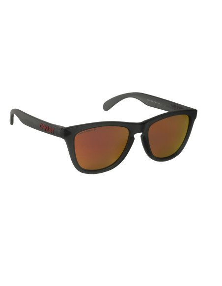 Oakley OO9013 F855 Frogskins Matte Grey Prizm Ruby Polarized