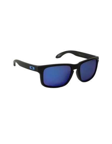 Oakley Oo9102 F555 Holbrook Polished Black Prizm Sapphire