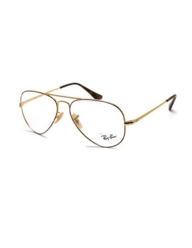 Ray Ban Oftalmico Rb6489 2945 Dorado Carey Aviator Gota Icon | Sunn...