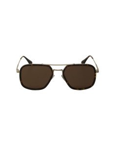 Prada SPR 57XS 01A-8C1 Aviator Square Coffe Tortoise 2