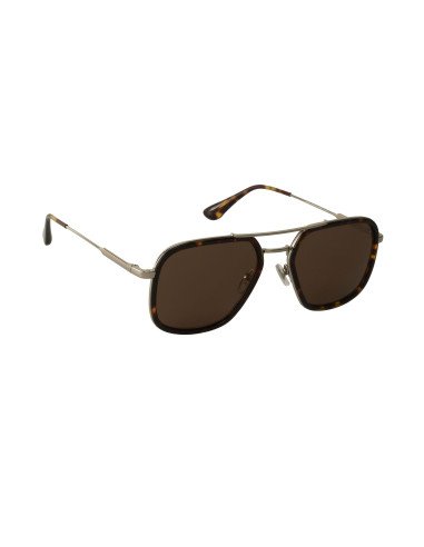 Prada SPR 57XS 01A-8C1 Aviator Square Coffe Tortoise
