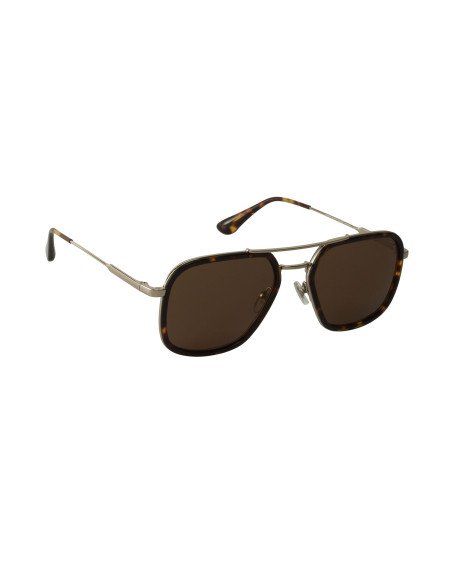 Prada SPR 57XS 01A-8C1 Aviator Square Coffe Tortoise