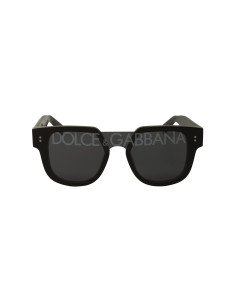 Dolce & Gabbana DG4356 501/M Square Shape Negro Plata 2