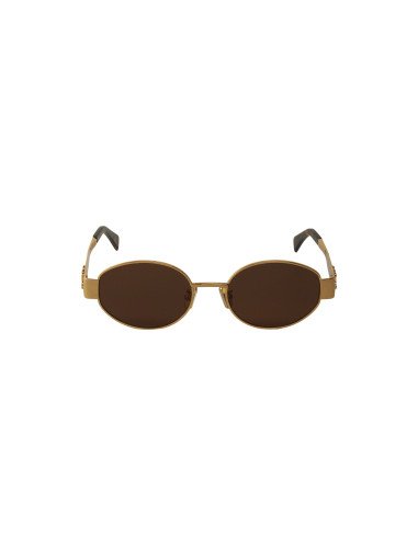 Celine CL40235U 25A Oval Shape Black Silver Sin accesorios