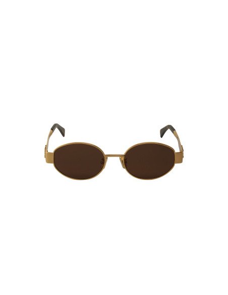 Celine CL40235U 25A Oval Shape Black Silver Sin accesorios