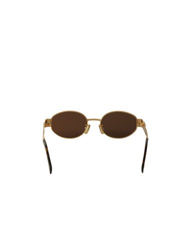 Celine CL40235U 25A Oval Shape Black Silver Sin accesorios