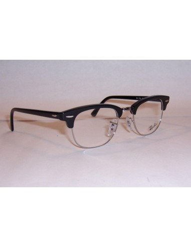 Ray Ban Oftalmico Rb5154 2000 Clubmaster Optics Negro Plata | Sunni...