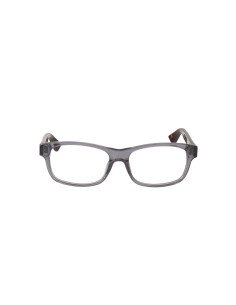 Gucci Gg0006O 004 Oftalmico Square Shape Gris transparente Rojo 2