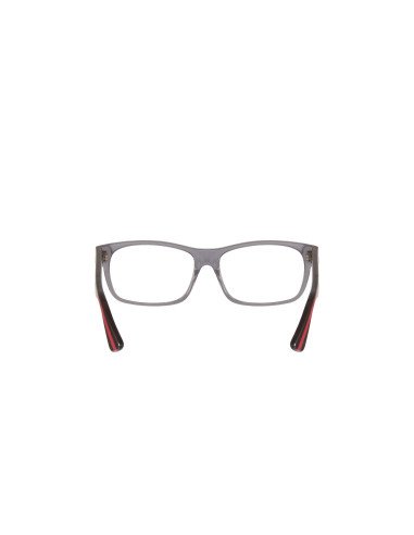 Gucci Gg0006O 008 Oftalmico Square Shape Gris transparente