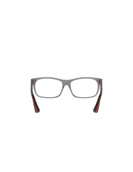 Gucci Gg0006O 008 Oftalmico Square Shape Gris transparente