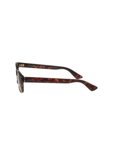 Gucci Gg0006O 009 Oftalmico Square Shape Carey transparente