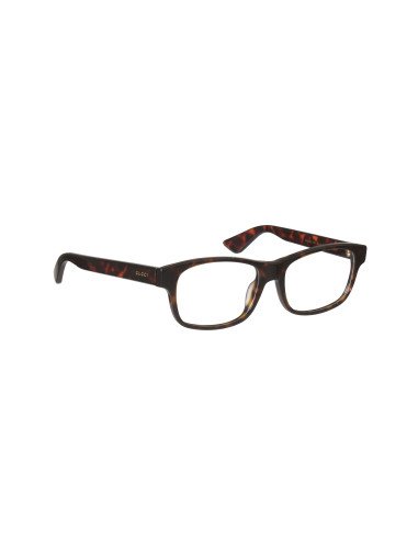 Gucci Gg0006O 009 Oftalmico Square Shape Carey transparente