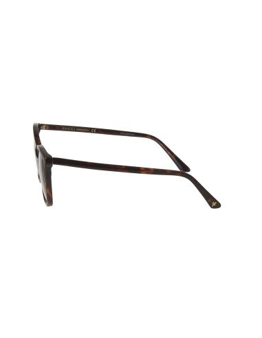 Gucci Gg0025o 002 Oftalmico Square Carey Dorado